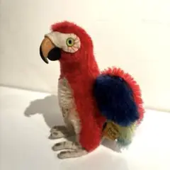 シュタイフ　おうむ　ぬいぐるみ