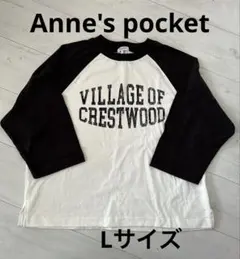 ロゴTシャツ　七分袖