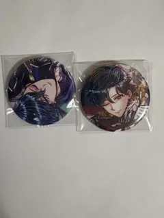 悪魔執事と黒い猫　あくねこ　バト缶　缶バッジ　ハウレス