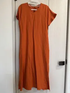 アーバンリサーチ 半袖ワンピース オレンジ