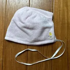 【美品】ミキハウス　ベビー帽子　フリーサイズ