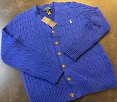 ラルフローレン【新品】160cm カーディガン　キッズ　ニット