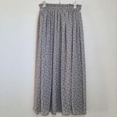 Ｌ☆シフォン風ロングスカート