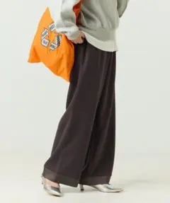 フリークスストア　サテンドッキングストレートパンツのサムネイル