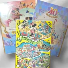 東京ディズニーリゾート クリアファイル 3枚セット