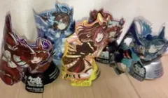 ケース付き】ウマ娘&ZONeコラボ 手作りメタルスタンドステゴ一族コンプ