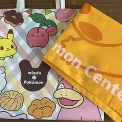 ポケモンキャラクター ミスドコラボ紙袋(未使用) ポケパーク限定ビニールバック