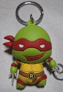ミュータント タートルズ 3Dキーホルダー　ラファエロ