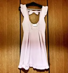 【タグ付き 未使用】リズリサ LIZ LISA バックリボンジャンスカ ワンピ