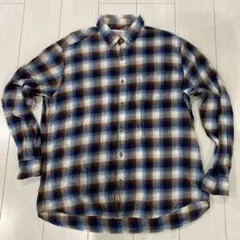 Hush Puppies XXL チェックネルシャツ　古着女子 オーバーシャツのサムネイル
