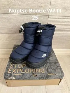 ノースフェイス NF51481 Nuptse Bootie WP Ⅲ 25 2025年最新】THE NORTH FACE Nuptse Bootie WP III ザ ノースフェイス