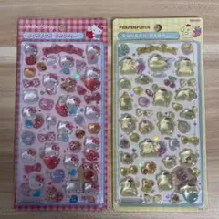 【正規品】ボンボンドロップシール　サンリオ　キティちゃん　ポムポムプリン