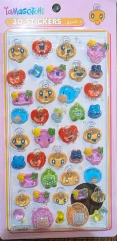 週末限定セール！！Tamagotchi 3Dステッカー シート1枚