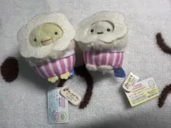 すみっコぐらし てのりぬいぐるみ 映画館 ぺんぎん？ たぴおか 2個セットのサムネイル