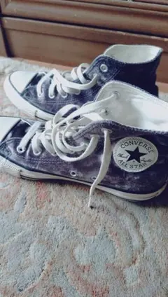 希少CONVERSE All Star グレー6½スエード風