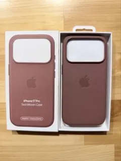 純正iPhone 17 Proテックウーブンケース