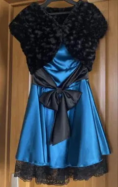 ドレス　ファーボレロ