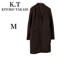 【キヨコタカセ】 アウター テーラードジャケット ロングコート 無地 イタリア製