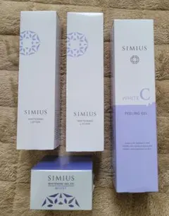 【新品未開封】シミウス スキンケア4点セット ローション・ジェル・ピーリングのサムネイル