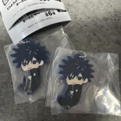 呪術廻戦　でふぉラバ！死滅回遊キーホルダー　伏黒恵　ラバーキーホルダー