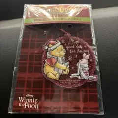 ディズニー　クリスマスオーナメントくじ　アクリルオーナメント　くまのプーさん