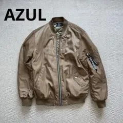 メンズMA-1ジャケット Lサイズ　AZUL