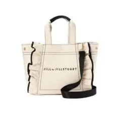 JILL by JILLSTUART フリルトートバッグ　大