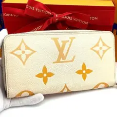 ☆美品☆IC搭載☆ルイヴィトン モノグラムアンプラント ジッピーウォレット 白