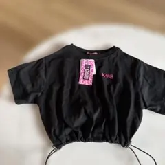 KOGYARU ロゴ刺繍Tシャツ ブラック