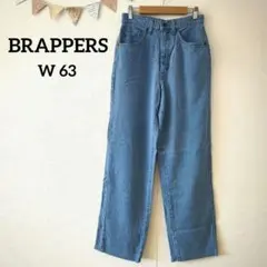 BRAPPERS ストレートデニム ライトブルー ポリノジック100% 匿名配送のサムネイル