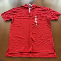 TOMMY HILFIGER レッド ポロシャツ M