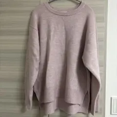 GLOBAL WORK ピンクニット