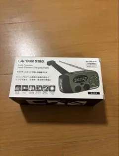 【新品未使用☆】キャプテンスタッグ 手回し多機能ラジオ UW-4510のサムネイル