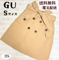 GU⭐︎トレンチスカート【新品・未使用品】ベージュ　　Sサイズ