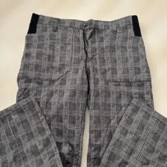 ゴルフパンツ　MIZUNO チェック柄スラックス