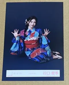 櫻坂46 谷口愛季 生写真 2025年 浴衣 チュウ - メルカリ