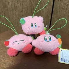 カービィ　とれたてプププやさい　ぷちマスコット三種