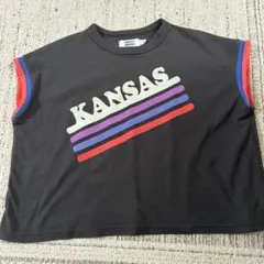 マーキーズ　130 ショート丈　Tシャツ　ブラックのサムネイル