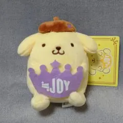 ≒JOY ニアジョイ ポムポムプリン マスコット パープル