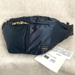 未使用級✨ 現行 希少 アイアンブルー ポーターTANKERウエストバッグ
