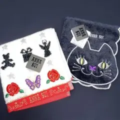 ANNA SUI ハンカチ　新品　2点　②のサムネイル