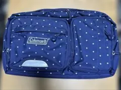 Coleman ドット柄 ショルダーバッグ