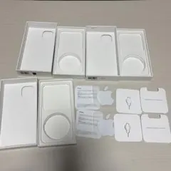 iPhone14 箱のみ（箱3個＋Appleシール2枚＋SIMピン2本）
