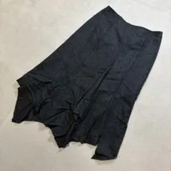 RITSUKO SHIRAHAMA 毛混 ロングスカートのサムネイル