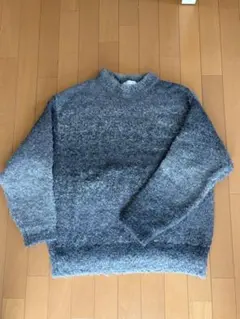 CONFIRM グレー ニット セーター Mサイズ