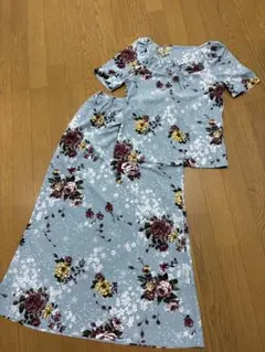 インゲボルグ 花柄スカートセットアップ