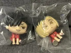 ハイキュー きゅるみー フィギュア 音駒高校 黒尾鉄朗 孤爪研磨