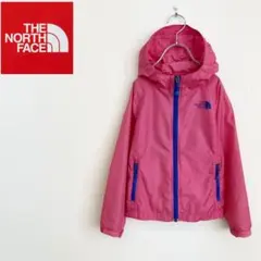ノースフェイス ウインドブレーカー ピンク 110