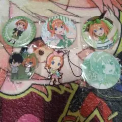 五等分の花嫁　缶バッジ　ラバスト　四葉　 まとめ売り