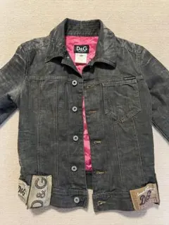 Dolce & Gabbana（D&G） ヴィンテージ加工デニムジャケット